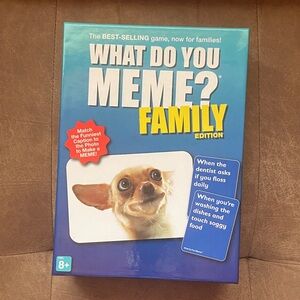 New Never Opened. What Do You Meme? Family Edition Game